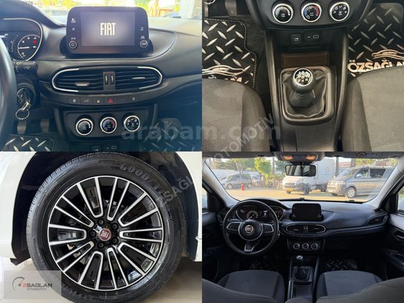 ÖZSAĞLAM'dan 2022 Fiat Egea 1.3 Multijet Easy Plus 118binde Orj.