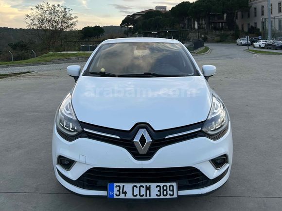 Renault Clio 1.5 dCi EDC Icon 2019 130.000 km Beyaz