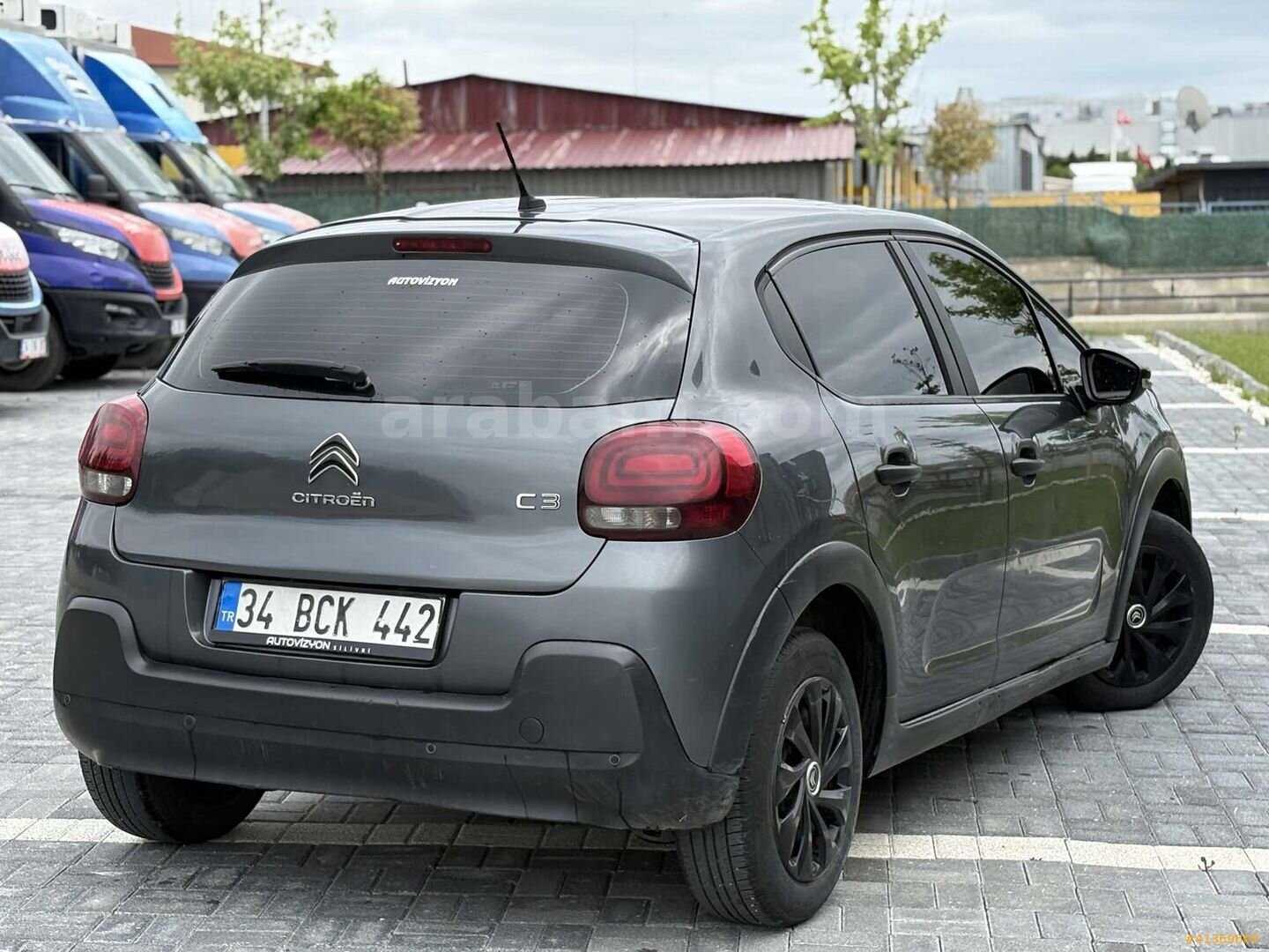 Galeriden Citroen C3 1.6 BlueHDI Feel 2017 Model İstanbul 240.000 km Gri 5