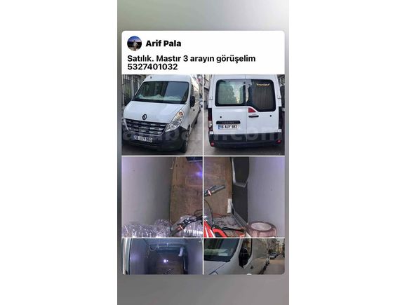 Sahibinden Renault Master 2.3 dCi 13 m3 2011 Model 