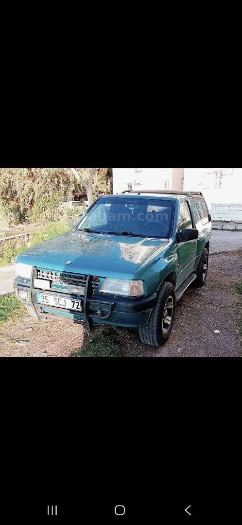 Galeriden Opel Frontera 2.0 Sport 1995 Model İzmir 360.000 km Mavi (metalik) 7