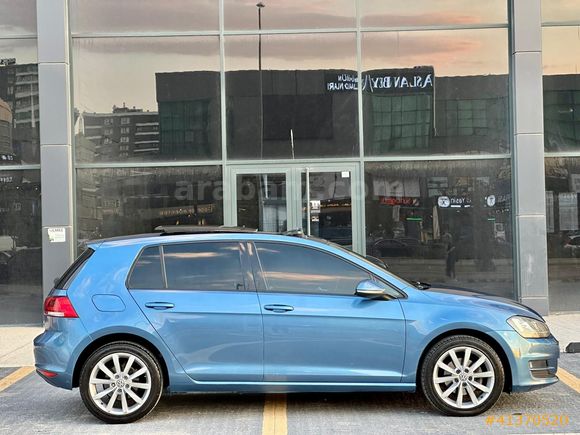 2013 GOLF HİGHLİNE 1.6TDİ C.TAVAN-K.ISITMA-G.GÖRÜŞ 135BİN KM