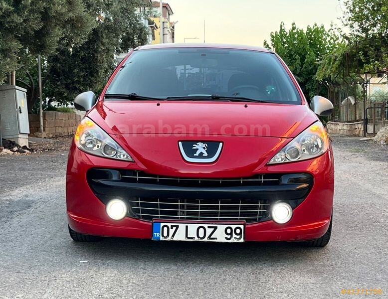 Galeriden Peugeot 207 1.4 HDi Trendy 2010 Model Antalya 330.000 km Kırmızı