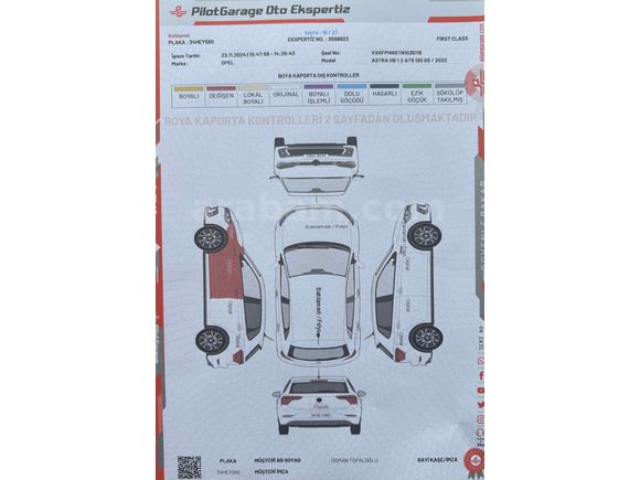 Sahibinden Opel Astra 1.2 T GS 2022 Model 
