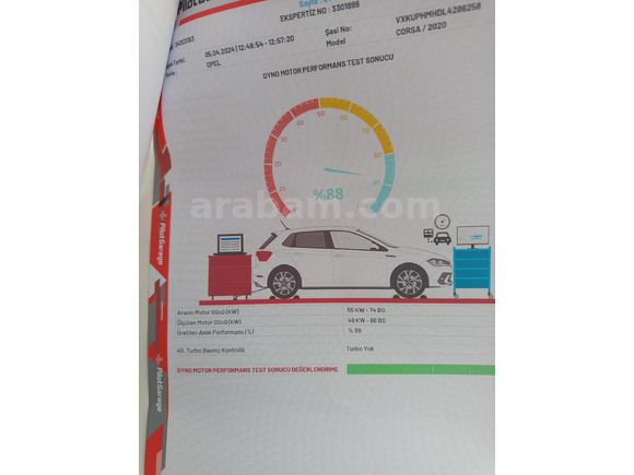 Sahibinden Opel Corsa 1.2 Edition 2020 Model