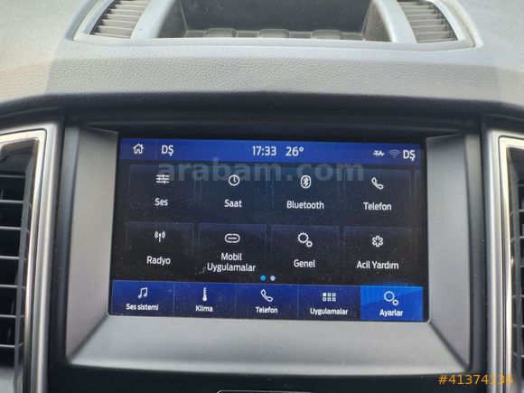 2020 97.000 KM FORD RANGER 2.0 ECOBLUE XLT HATASIZ+SRVS BAKIMLI
