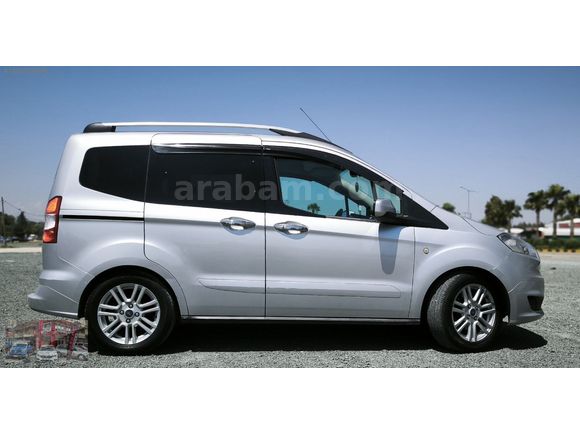 2017 Courier Titanium Plus 1.6 TDCİ Ağır HASARLI 99.750 Km
