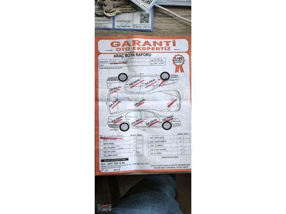 2017 Courier Titanium Plus 1.6 TDCİ Ağır HASARLI 99.750 Km