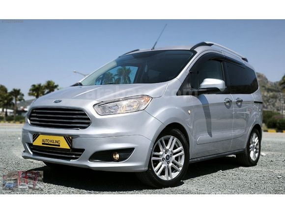 2017 Courier Titanium Plus 1.6 TDCİ Ağır HASARLI 99.750 Km