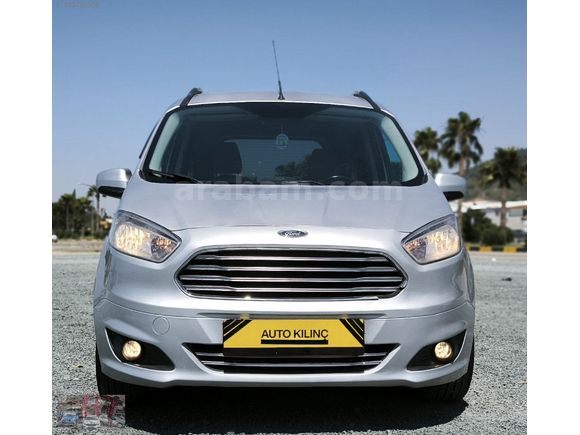 2017 Courier Titanium Plus 1.6 TDCİ Ağır HASARLI 99.750 Km