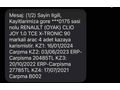 Sahibinden Renault Clio 1.0 TCe Joy 2021 Model 