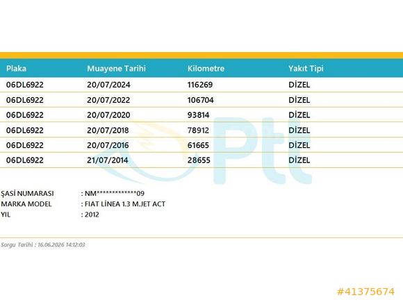 Hatasız / Düşük KM] 2012 Fiat Linea 1.3 M.jet Active Plus