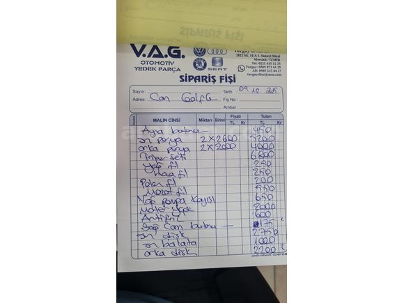 BAYANDAN MASRAFSIZ BAKIMLI    PASSAT B5B5.5 TAKASLI