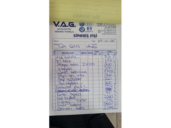 BAYANDAN MASRAFSIZ BAKIMLI    PASSAT B5B5.5 TAKASLI
