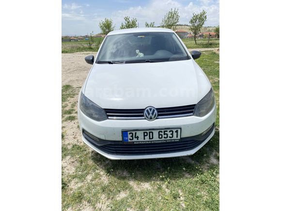Sahibinden Volkswagen Polo 1.4 TDi Trendline 2015 Model  230.000 km Beyaz