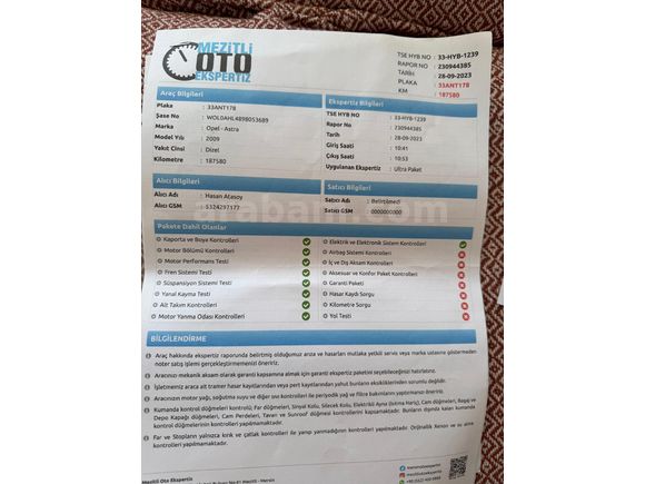Sahibinden Opel Astra 1.3 CDTI Elegance 2009 Model
