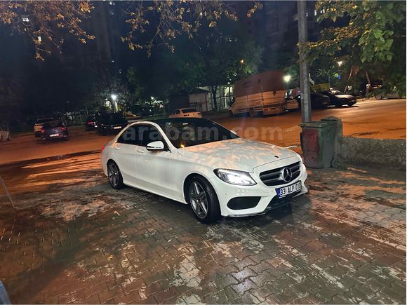 Sahibinden Mercedes - Benz C 200 BlueTEC AMG 2018 Model Mersin 87.000km Beyaz