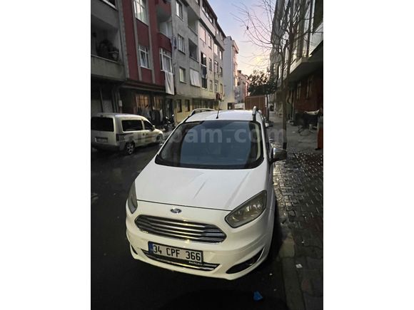 Sahibinden Ford Tourneo Courier 1.5 TDCi Delux 2014 Model  170.000 km Beyaz