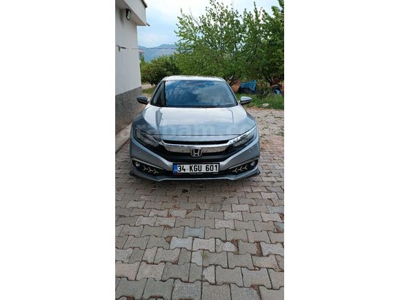 Sahibinden Honda Civic 1.6i VTEC Elegance 2021 Model  70.000 km Gri (Gümüş)