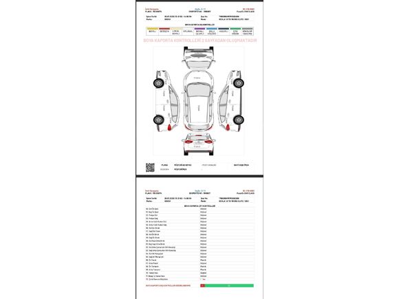 Skoda Scala Boyasız Değişensiz 54.500 km de