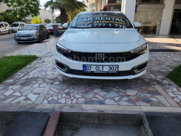 DELUXE RENT A CAR'DAN 2025 EGEA - 1.6 OTOMATİK - EASY GSR 2 - BEYAZ