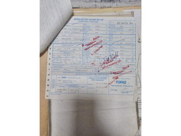 ilk Sahibinden Tofaş Doğan S 1994 Model