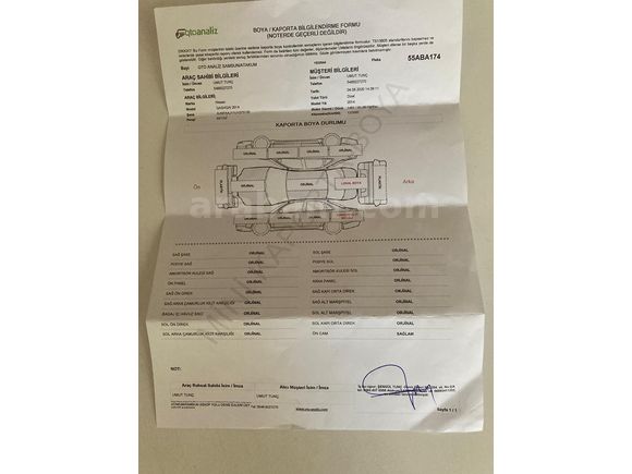 Sahibinden Nissan Qashqai 1.5 dCi Black Edition 2014 Model Samsun