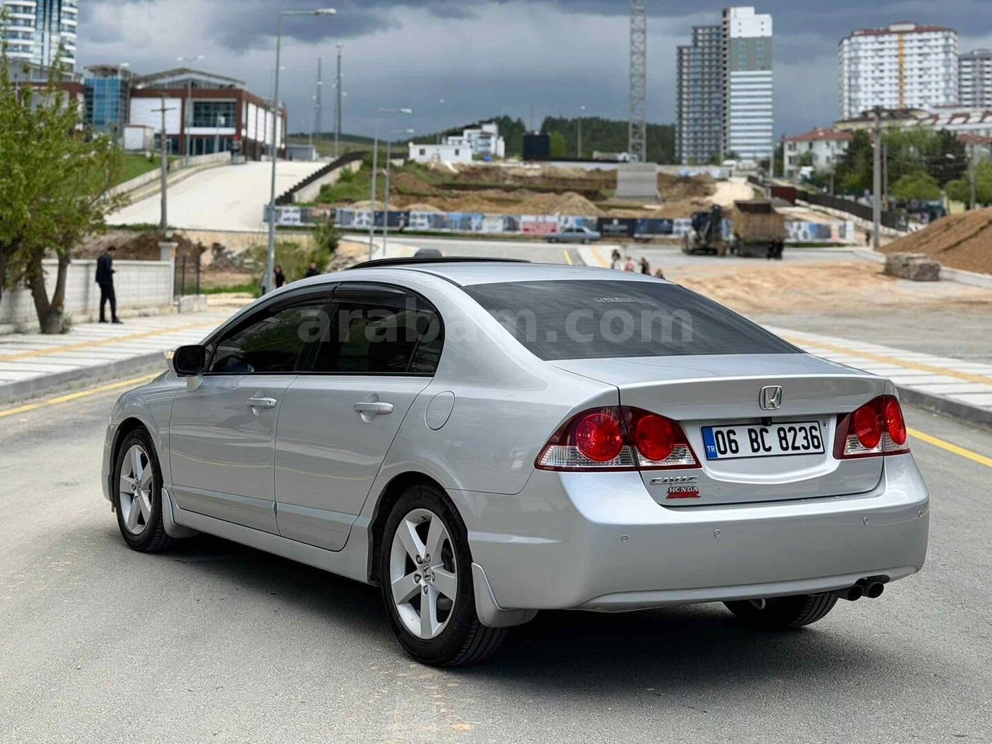 Galeriden Honda Civic 1.6 Elegance 2007 Model Kastamonu 94.000 km Gri (Gümüş) 5