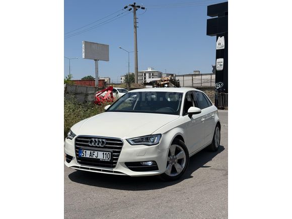Sahibinden Audi A3 Sportback 1.6 TDI Ambition 2013 Model  186.000 km Beyaz