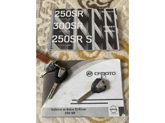 Sahibinden CFmoto 250SR  bol eksralı