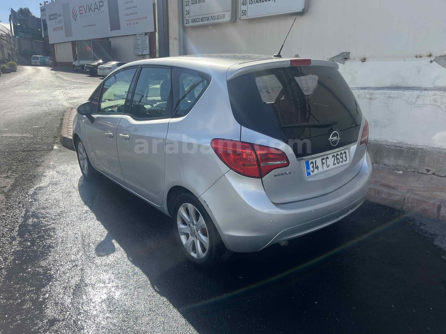 Galeriden Opel Meriva 1.3 CDTI EcoFlex Enjoy 2012 Model İstanbul 180.000 km Gri (metalik) 6