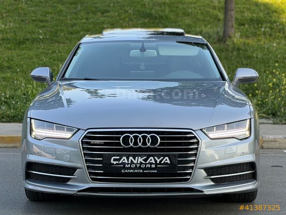 ÇANKAYA MOTORS DAN-HATASIZ BOYASIZ - AUDI -A7 -S LINE-ÇİFT NAVG-