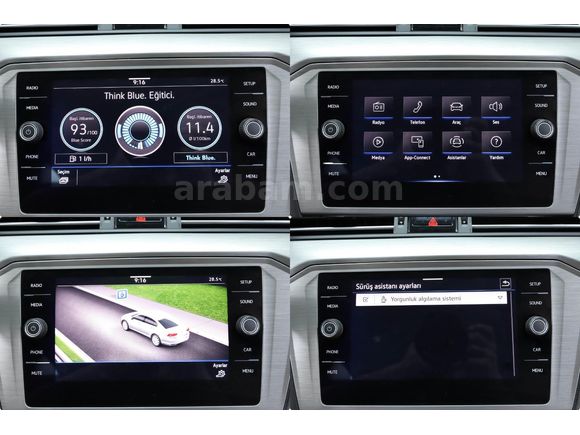 2020 MODEL Volkswagen Passat 1.5 TSİ ACT İMPRESSİON DSG 150 HP 116 BİN KM DE  BAKIMLI TERTEMİZ