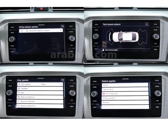 2020 MODEL Volkswagen Passat 1.5 TSİ ACT İMPRESSİON DSG 150 HP 116 BİN KM DE  BAKIMLI TERTEMİZ