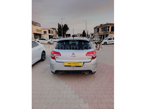 Aracımız 2012 Citroen C4 otomatik vites 1.6 confort plus paketi