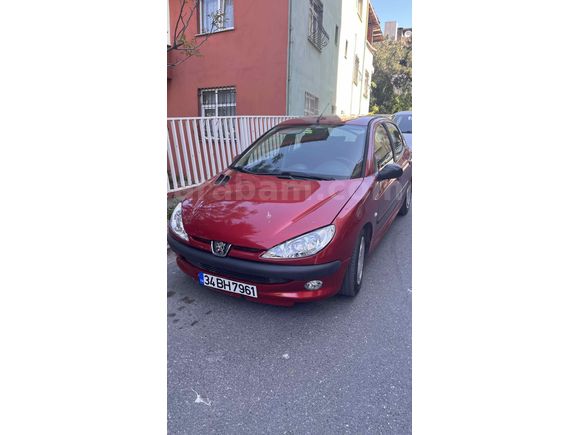 Sahibinden Peugeot 206 1.4 X-Line 2004 Model  122.000 km Bordo
