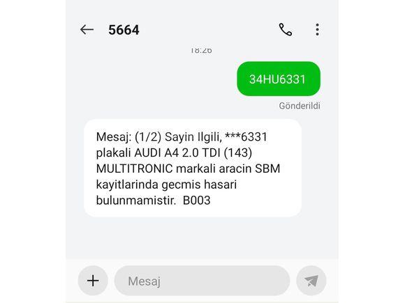 ACİL Sahibinden tertemiz 91000 km de 2012 Audi A4 Sedan 2.0 TDI