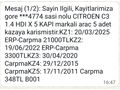 ALAN OTOMOTİV DEN 2004 MODEL CİTROEN C3 1.4 HDI DİZEL