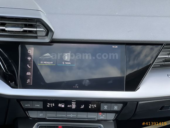 TAMAMI KREDİ KARTINA TAKSİT/2023/AUDİ/A3 SEDAN/35TFSİ/CAM TAVAN