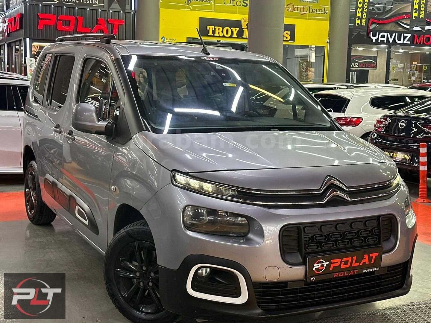 Galeriden Citroen Berlingo 1.5 BlueHDI Feel Stil 2020 Model İstanbul 179.282 km Gri 6