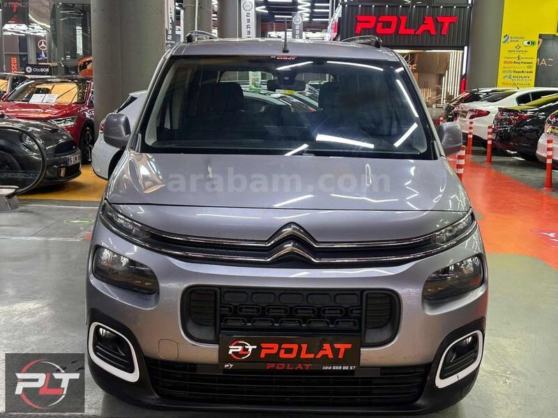 Galeriden Citroen Berlingo 1.5 BlueHDI Feel Stil 2020 Model İstanbul 179.282 km Gri
