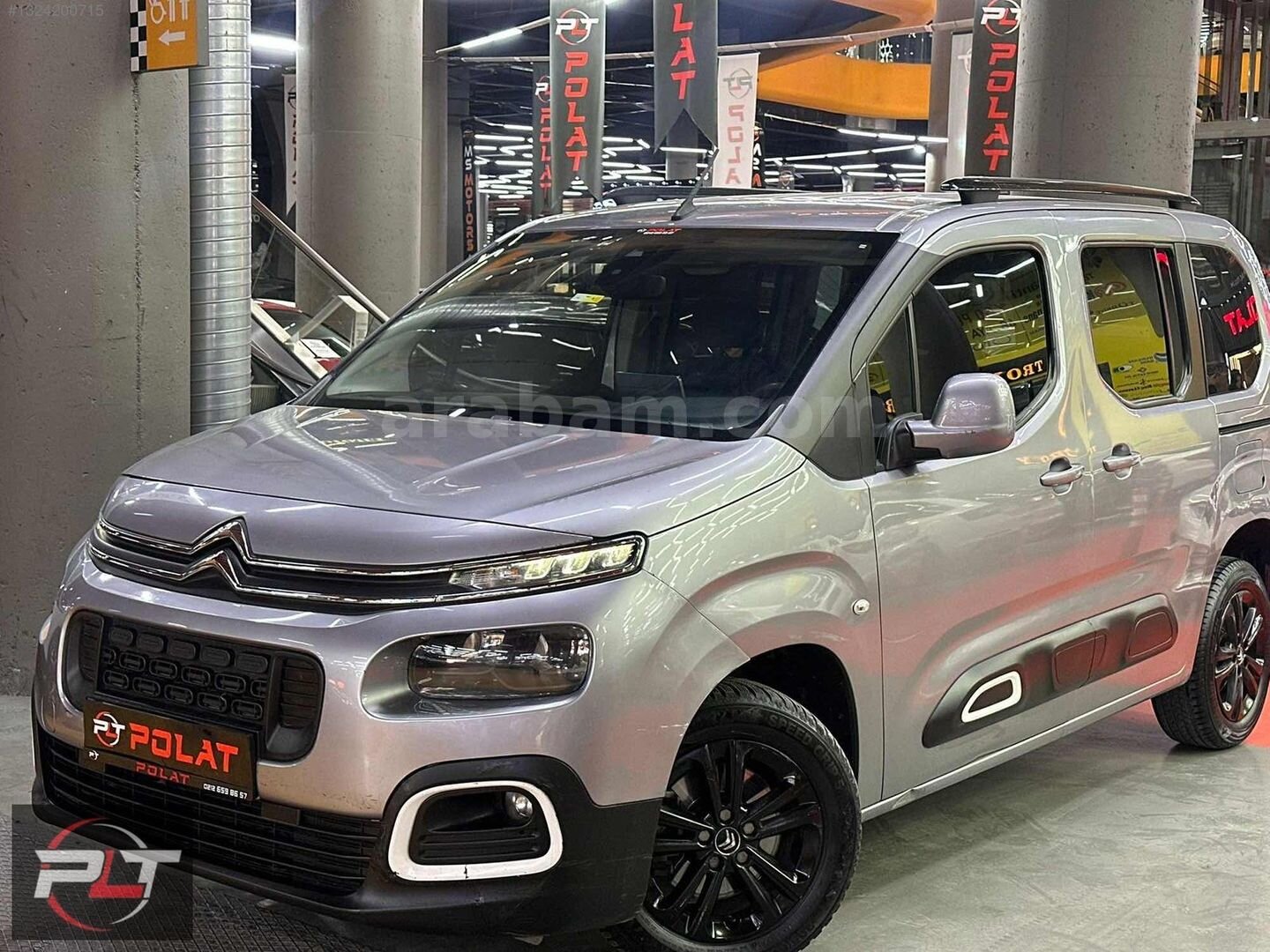 Galeriden Citroen Berlingo 1.5 BlueHDI Feel Stil 2020 Model İstanbul 179.282 km Gri 5
