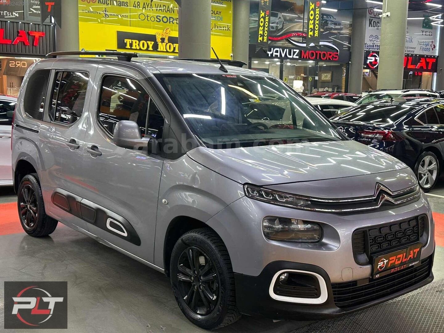 Galeriden Citroen Berlingo 1.5 BlueHDI Feel Stil 2020 Model İstanbul 179.282 km Gri 4