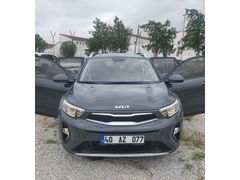 Boyasız Kia Stonic 1.4 MPI Cool 2021 Model Osmaniye 90.000 km Gri (Gümüş)