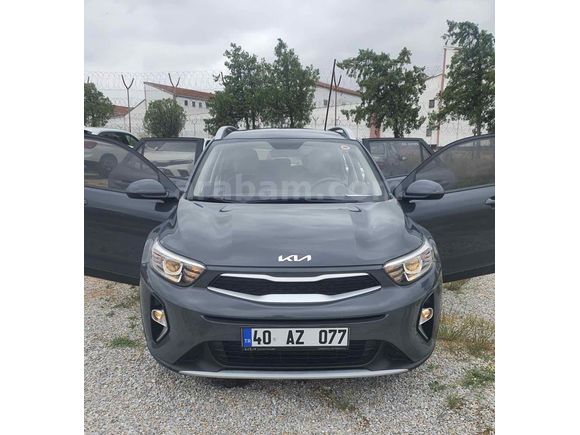 Boyasız Kia Stonic 1.4 MPI Cool 2021 Model Osmaniye 90.000 km Gri (Gümüş)