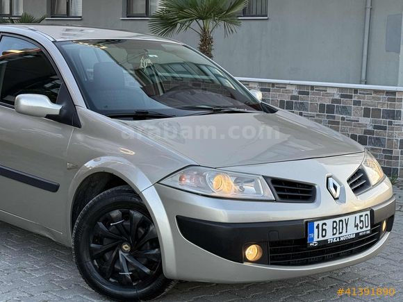 RENAULT MEGANE 2 2008 MODEL 1.4 LPG HATASIZ BOYASIZ