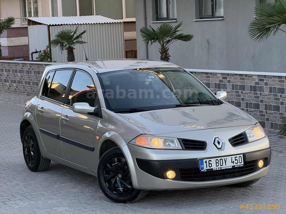 RENAULT MEGANE 2 2008 MODEL 1.4 LPG HATASIZ BOYASIZ