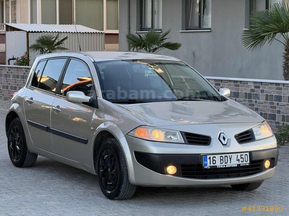 RENAULT MEGANE 2 2008 MODEL 1.4 LPG HATASIZ BOYASIZ