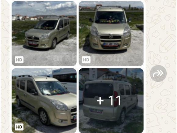 Sahibinden Fiat Doblo Panorama 1.6 Multijet 2011 Model