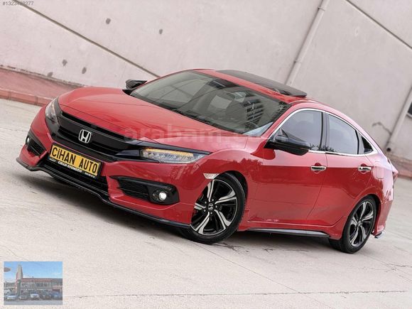 CİHANOTOMOTİVDEN 2019 HONDA CİVİC 1.5VTEC RS 182HP SANRUF HTSZ